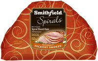 Smithfield® Spirals™ Natural Hickory Smoked Spiral Sliced Bone-In Quarter Ham