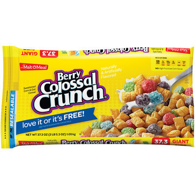 Malt-O-Meal® Berry Colossal Crunch® Cereal 37.3 oz. ZIP-PAK