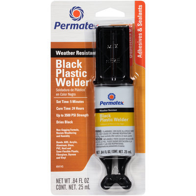 Permatex® Black Plastic Welder 0.84 fl. oz. Carded Pack