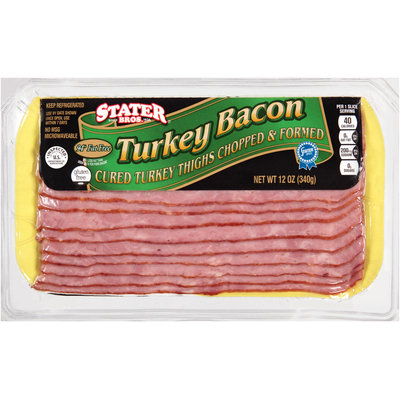 Stater Bros.® Turkey Bacon 12 oz. Pack