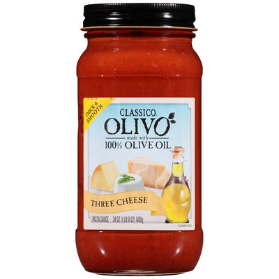 CLASSICO Olivo Three Cheese Pasta Sauce