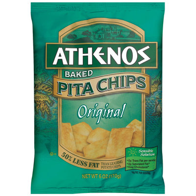Athenos Baked Original Pita Chips 6 Oz Bag