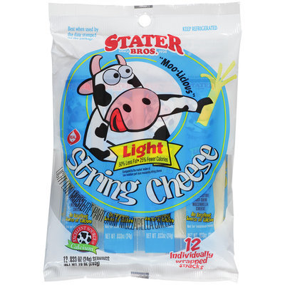 Stater Bros.® Light String Cheese 12 ct Bag