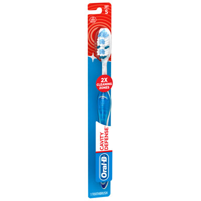 Oral-B Cavity Defense 40 Soft Bristle Toothbrush Carded Pack