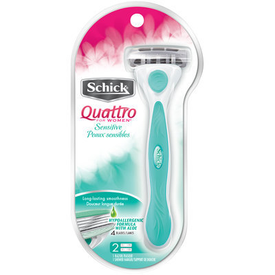 Schick Quattro for Women Sensitive Razor