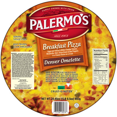 Palermo's® Denver Omelette Breakfast Pizza 24.45 oz. Wrapper