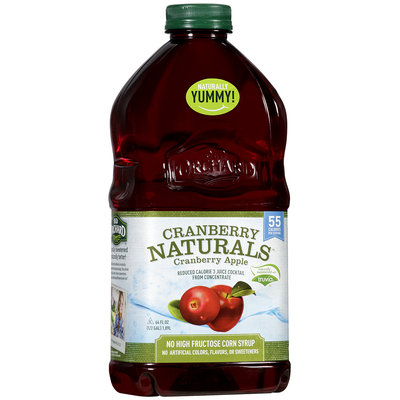 Old Orchard® Cranberry Naturals® Cranberry Apple Juice Cocktail 64 fl. oz. Plastic Bottle.
