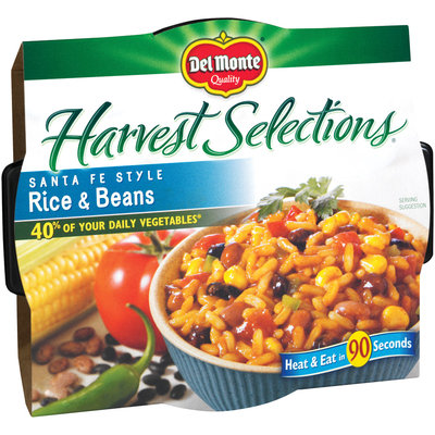 Del Monte® Harvest Selections Rice & Beans Microwave Bowl