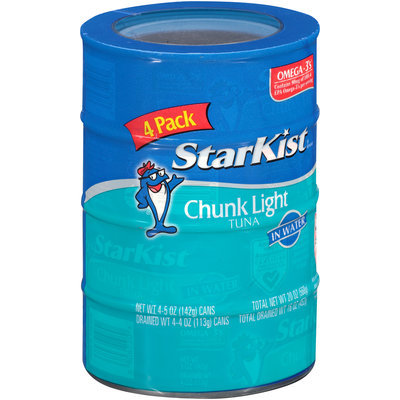 StarKist® Chunk Light Tuna in Water 4–5 oz. Cans