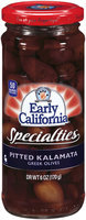 EARLY CALIFORNIA Pitted Kalamata Greek Specialties 6 OZ JAR