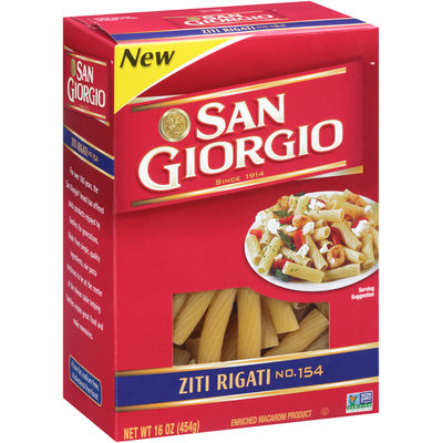 San Giorgio® Ziti Rigati 16 oz. Box