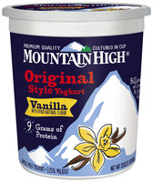 Mountain High® Vanilla Original Style Yoghurt 32 oz. Tub