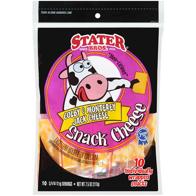 Stater Bros.® Colby & Monterey Jack Cheese Snack Cheese 10 ct