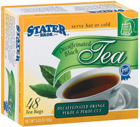 Stater Bros. Decaffeinated Orange Pekoe & Pekoe Cut Tea 3.25 Oz Box