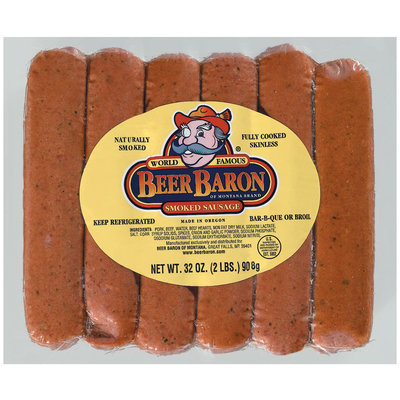 Reser's Fine Foods Beer Baron Smoked Sausage 32 Oz Pack