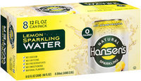 Hansen’s Lemon Natural Sparkling Water 8-12 fl. oz. Cans