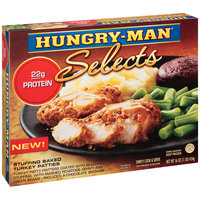 Hungry-Man® Selects Stuffing Baked Turkey Patties 16 oz. Box