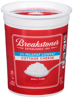 Breakstone's Small Curd 2% Milkfat Lowfat Cottage Cheese 32 oz. Tub