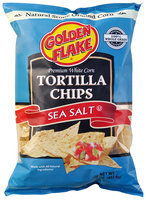 Golden Flake® Premium White Corn Sea Salt Tortilla Chips 16 oz. Bag