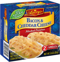 Larry's® Bacon & Cheddar Cheese Mashed Potatoes 2 ct. Box