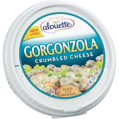 Alouette Gorgonzola Crumbled Cheese 4 Oz Plastic Tub