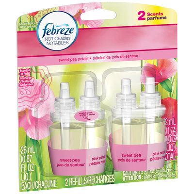 Noticeables Febreze Noticeables Sweet Pea Petals Air Freshener (2 Count, .87 Oz each)