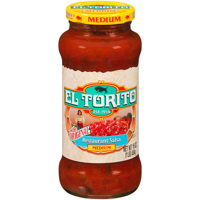 El Torito® The Original Restaurant Salsa Medium 16 oz. Jar
