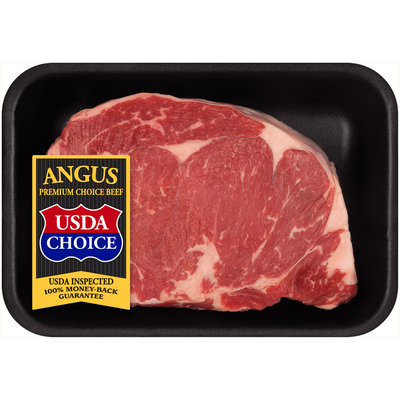 Tyson Angus Choice Ribeye Thick Steak Tray