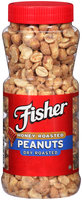 Fisher® Dry Roasted Honey Roasted Peanuts 14 oz. Jar