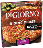 DIGIORNO Rising Crust Spicy Chorizo & Peppers Pizza Box
