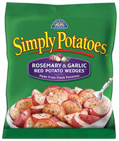 Simply Potatoes Rosemary & Garlic Red Potato Wedges Potatoes 20 Oz Bag