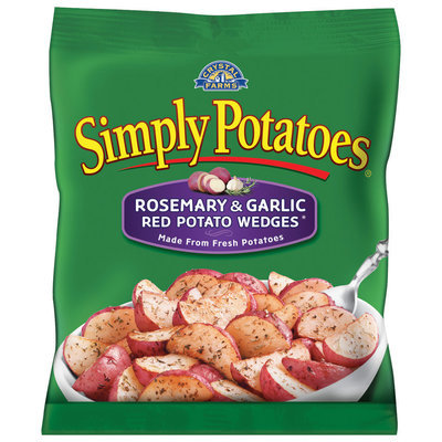 Simply Potatoes Rosemary & Garlic Red Potato Wedges Potatoes 20 Oz Bag