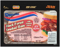 Danola® Black Forest Smoked Ham 12 oz. Double Zip™ Zip Pak®