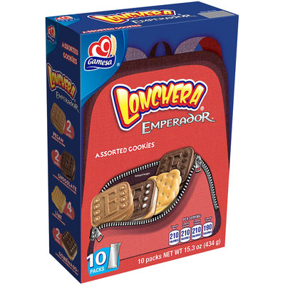 Gamesa® Lonchera® Emperador® Assorted Cookies 10 ct Box
