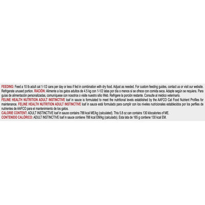 Royal Canin® Feline Health Nutrition Adult Instinctive Loaf in Sauce Wet Cat Food 5.8 oz. Can