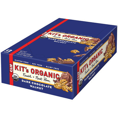 CLIF Kit's Organic® Dark Chocolate Walnut Fruit & Nut Bars 12 ct Box