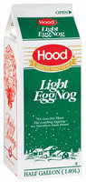 Hood Light Egg Nog .5 Gal Carton