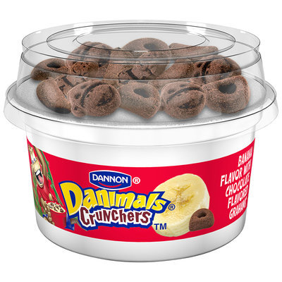 NEW Danimals Crunchables Strawberry W/Honey Graham Cookies 4 Oz 4 PK
