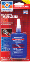 Permatex® 27140 High Strength Carded Threadlocker Red 1.22 Fl Oz Peg