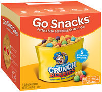 QUAKER CAP'N CRUNCH Go Snacks Crunch Berries 2.4 Oz Box