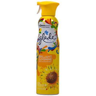 Glade® Room Spray Brilliant Sunshine™ Air Freshener 9.7 oz. Aerosol Can