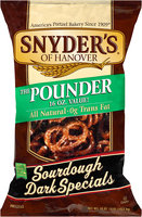 Snyder's Of Hanover The Pounder Sourdough Dark Specials Pretzels