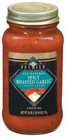 Haggen Premier Spicy Roasted Garlic All Natural Pasta Sauce 26 Oz Jar