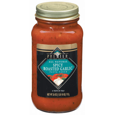 Haggen Premier Spicy Roasted Garlic All Natural Pasta Sauce 26 Oz Jar