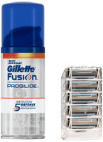 Gillette® Mach3 Razor Cartridges & Fusion® ProGlide™ Irritation Defense Shave Gel Value Pack