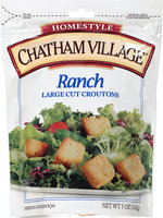 Chatham Village® Ranch Large Cut Croutons 5 oz. Bag
