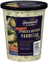 Stonemill® Kitchens All Natural Spinach & Artichoke Parmesan Dip 30 oz. Tub