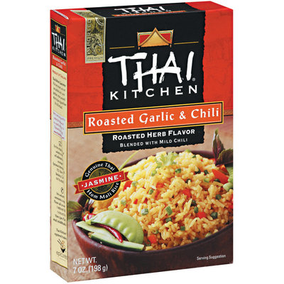 Thai Kitchen TK Roasted Garlic & Chili Jasmine Rice Jasmine Rices 7 Oz Box