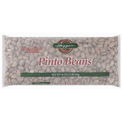 Haggen Pinto Beans 16 Oz Bag
