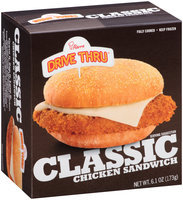 Pierre™ Drive Thru® Classic Chicken Sandwich 6.1 oz. Box